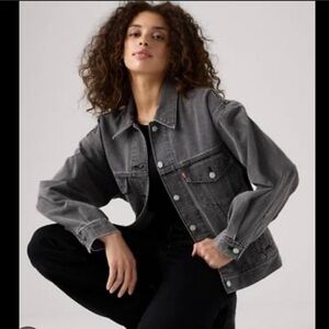 Levi's Charcoal Denim Jacket